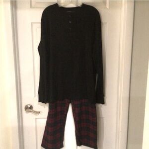 Mens Club Room Pajama/Loungewear Set NWT Size L